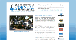 Desktop Screenshot of greenevilledental.com